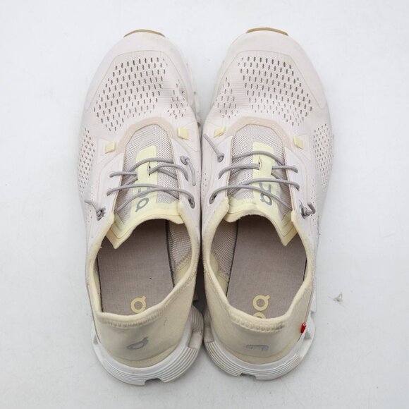 On Cloud 5 Coast Running Women's Size 7.5 Beige Sand Lace Up Cushion Casual - Picture 8 of 11